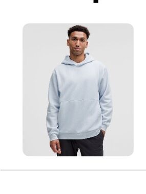Like New! LULULEMON Steady State Hoodie size L in Starch Blue